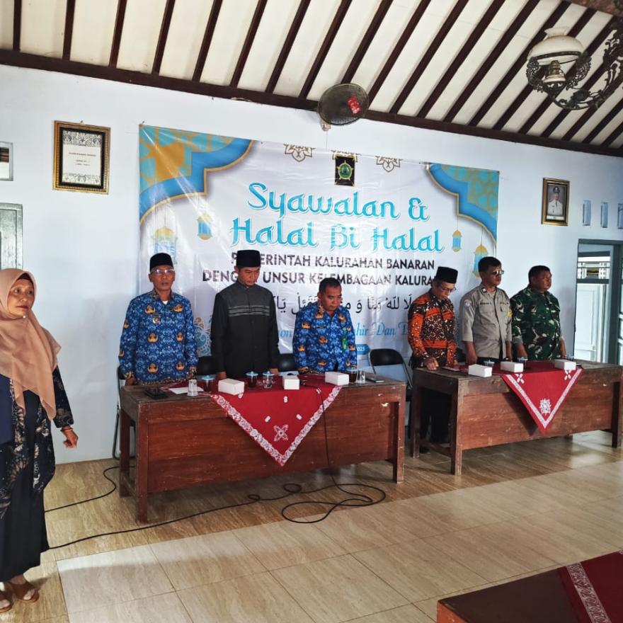 SYAWALAN DAN HALAL BI HALAL PEMERINTAH KALURAHAN BANARAN DENGAN UNSUR KELEMBAGAAN KALURAHAN